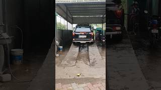 black car before amp after washing viral automobile shorts youtubeshorts [upl. by Kristoffer266]