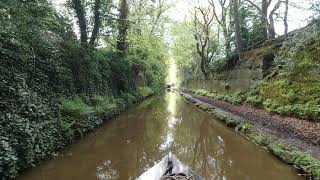 Cruising The Shropshire Union Canal Relaxing Nature Sounds From A Narrowboat [upl. by Yllod]