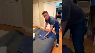 How to fold long sleeve shirts the US Navy Way [upl. by Kester708]