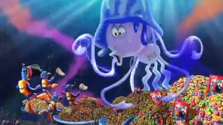 Jelly Fish FROOT LOOPS commercial TABLET PROMO [upl. by Lraed]