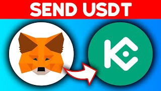 🔥 How to SEND USDT from METAMASK to KUCOIN Step by Step [upl. by Keeton656]