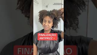 🟢FINALIZAÇÃO ANTIFRIZZ PARA CACHOS E CRESPOS [upl. by Alexandr]