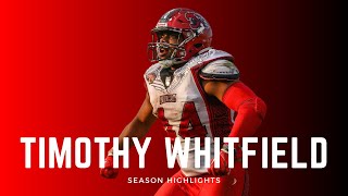 Timothy Whitfield  LFA Mexico Leading Rusher  2024 Season Highlights [upl. by Werdn54]