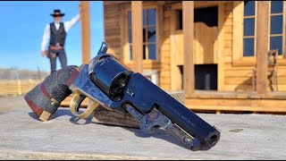 The 1851 Navy quotSheriffs Modelquot Race Revolver [upl. by Gnilyam]