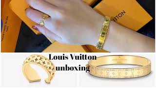 Louis Vuitton Unboxing  Bracelet  ring [upl. by Elleon]