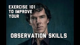 Observation Exercise UPGRADE LEVEL  Improve Your Thinking [upl. by Rafferty262]