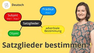 Satzglieder bestimmen Wir zeigen dir wie  Deutsch  Duden Learnattack [upl. by Sayer]