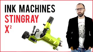 STINGRAY X2  tattoo machine recensione [upl. by Tnayrb]