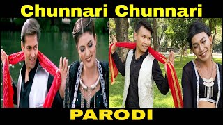 PARODI INDIA  CHUNNARI CHUNNARI  BIWI NO 1  indonesia version [upl. by Surtimed52]