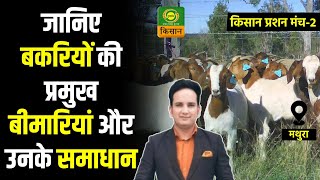 Kisan Prashan Manch  जानिए बकरियों की प्रमूख बीमारियां और उनके समाधान  Goat Farming Haider Zaidi [upl. by Leola]