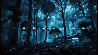 Soothing Rainfall sound feat MeditativeEthereal ambience 4K The Abandoned Cabin [upl. by Aicsile]