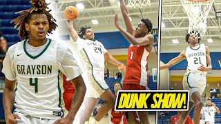 1 Grayson PUT ON A DUNK SHOW Gicarri Harris CRAZY POSTER 😳🔥 [upl. by Duke]