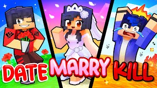 Minecraft DATE MARRY KILL [upl. by Winthrop]