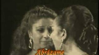 Lolita Flores  Abrazame Lyrics in Spanish [upl. by Arinay]