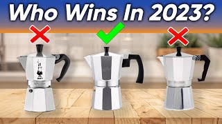 Top 10 Stovetop Espresso amp Moka Pot in 2024  InDepth Reviews amp Buying Guide [upl. by Ayokal554]