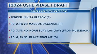 2024 USHL Phase I Draft [upl. by Ahar]