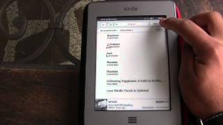 Kindle Touch Ahora en Español y Otras Funciones Nuevas  Actualización Mayo de 2012 [upl. by Noscire639]