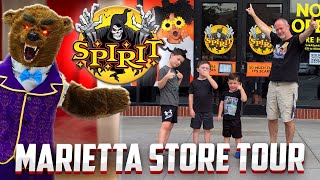 Spirit Halloween 2024 Store Tour Grand Opening Marietta Georgia  Animatronics [upl. by Ydnys]