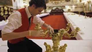 Transforming the Ballroom at Buckingham Palace for a State Banquet [upl. by Yorgos]