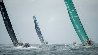 Leg 9 Lorient Leg Start Live Replay  Volvo Ocean Race 201112 [upl. by Atilal864]