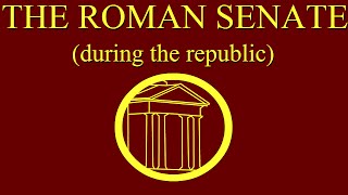 The Roman Senate during the Republic [upl. by Icam]