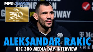 Aleksandar Rakic Expects Title Shot After Jiri Prochazka Bout Decides King of Europe  UFC 300 [upl. by Ahsienyt778]