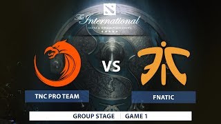 Fnatic vs TNC Pro Team  TI7 SEA Qualifiers 2017  Group Stage  Best of 1 [upl. by Varipapa829]