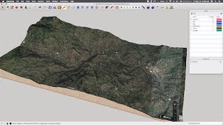 Creating scaled 3d maps and geography using Sketchup and heightmaps Made using all free tools [upl. by Bayard]