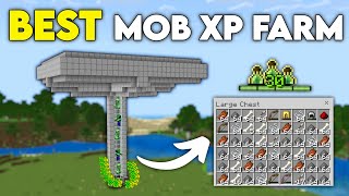 BEST Mob XP Farm for 121 Minecraft Bedrock amp Java Super Fast [upl. by Octavla]