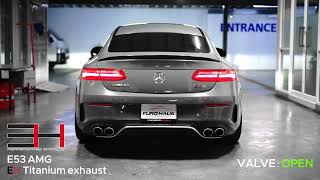 E53 AMG C238 EH Performance Titanium exhaust [upl. by Ycniuqal]