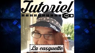 Couture  Tuto de la casquette  Débutant [upl. by Maidy]