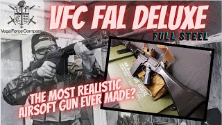 UNBOXING AND FIRST IMPRESSIONS  THE VFC FAL DELUXE FULL STEEL [upl. by Oiramal348]