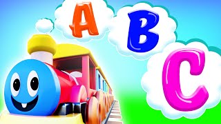 ABC Train Song Ep 86  Learning ABCs With Hooplakidz  Classic Nursery Rhymes [upl. by Horwitz]