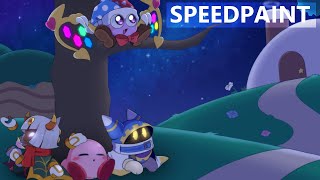 【SPEEDPAINT】 Dream Friends  Kirby Star Allies [upl. by Assej390]