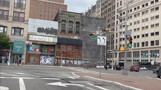 Newark New Jersey  Downtown Drive Through Is Brick City Back [upl. by Story263]