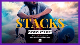 FREE Hard 808 Type Beat STACKS Rap Beats 2023  Rap J Cole Instrumental [upl. by Annahgiel]