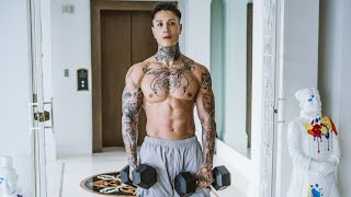 Best Chest Home Workout Dumbbells Only [upl. by Aleron]