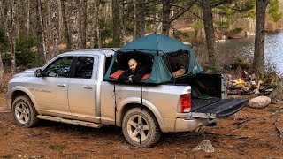 Truck Camping With Kamprite Cot [upl. by Elli]