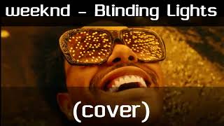 Blinding Lights electronic cover electronicmusic [upl. by Nanor]