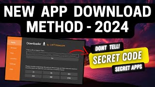 New App Download Method  Firestick UPDATE March 2024 [upl. by Head]