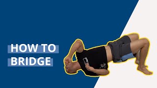 Brazilian Jiu Jitsu Basics How to Bridge [upl. by Farrica]