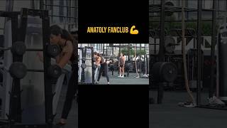 ANATOLY The ego cleaner 😂 anatoly fitness fitness shorts [upl. by Euqitsym]