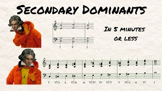 Secondary Dominants in 5 Minutes or Less [upl. by Arral650]