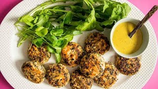 How to make Paleo Salmon Cakes Whole30 Keto GlutenDairyfree  I Heart Umami [upl. by Ingles]