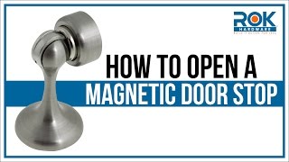 How to Open a Magnetic Door Stop [upl. by Ardnaxela]