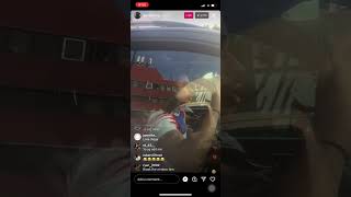 Digga d insta live pressing central cee friend [upl. by Odiug]