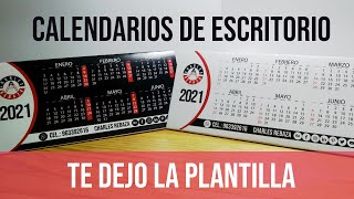 como hacer CALENDARIO de ESCRITORIO con impresora casera y PAPEL COUCHE GRUESO [upl. by Irdua]