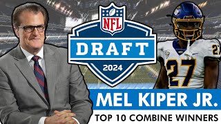 Mel Kiper Jr’s Top 10 WINNERS From The NFL Combine Ft Quinyon Mitchell Brian Thomas Jr [upl. by Wanids]