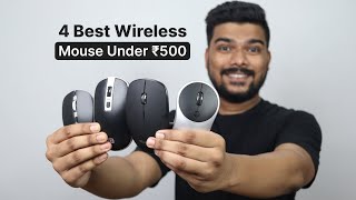 4 Best Wireless Mouse Under ₹500 [upl. by Roselle]