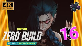 FORTNITE Battle Royale NEW Chapter 4 Season 3 ARCANE JINX Skin Showcase PS5 Gameplay 4K HDR 60 FPS [upl. by Bogosian]